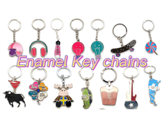 Leve sua personalidade com você em toda parte - esmalte Keychains