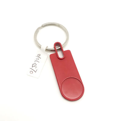 19g Metal Keychain Portador de logotipo Metal Keychain Foto Forma
