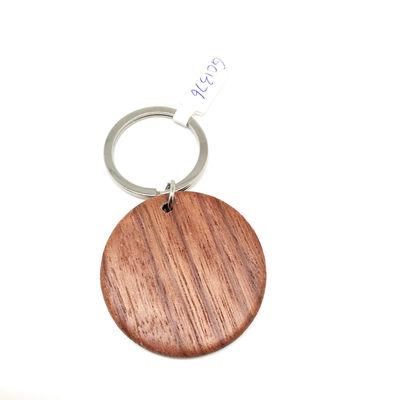 Chaveira de madeira de monograma ecológica personalizável para decoração elegante