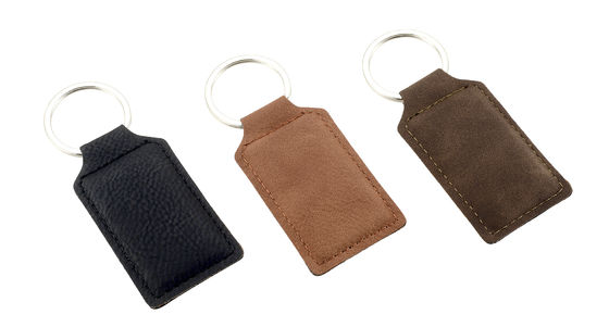 Chaves de couro de estilo clássico para entusiastas e colecionadores de chaveiras clássicas