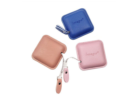 A fita métrica retrátil 20mm cor-de-rosa colorida do corpo personalizou o plutônio do ABS para cobrir