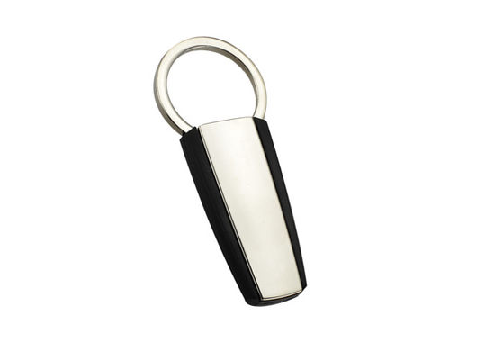 Metal distante chave plástico Logo Keychain Silver Electroplating do trapézio do suporte da tração do ABS