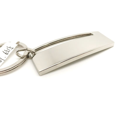 Porta-chaves de liga de zinco disponível para personalização