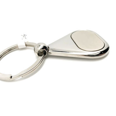 Porta-chaves de metal Disponível com embalagem individual e opções OEM/ODM