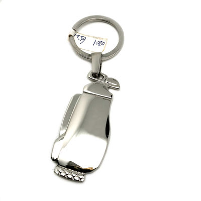 Porta-chaves de metal de pássaro Chave de chave personalizada em saco poli individual