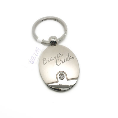 Logotipo personalizado porta-chaves de metal com prazo de pagamento TT em