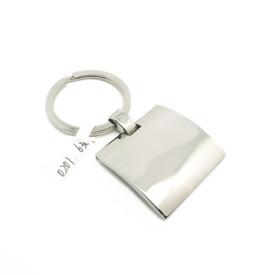 MOQ 500 Porta-chaves de metal com material de liga de zinco