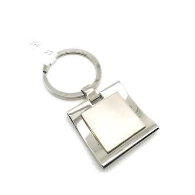 MOQ 500 Porta-chaves de metal com material de liga de zinco