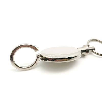 Chave de chave retrátil com Siliver OEM/ODM Disponível para a sua satisfação