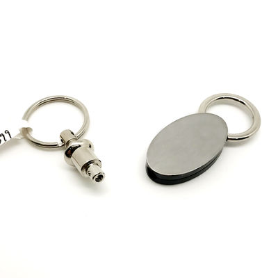 Porta-chaves de metal de plástico com 500 peças
