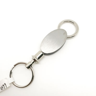 Porta-chaves de metal de plástico com 500 peças