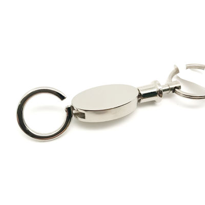 MOQ 500 Porta-chaves de metal com liga de zinco e