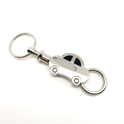 Porta-chaves de metal com embalagem de material metálico e embalagem individual de polibolsas