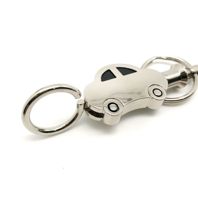 Porta-chaves de metal com embalagem de material metálico e embalagem individual de polibolsas