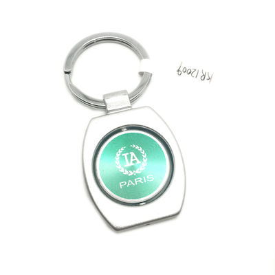 Logotipo personalizado porta-chaves de metal com MOQ de 500 peças