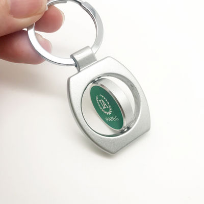 Logotipo personalizado porta-chaves de metal com MOQ de 500 peças