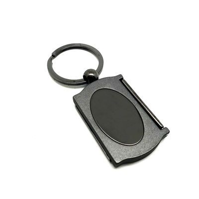 Porta-chaves de metal com logotipo personalizado Disponível com seleção de pagamento TT