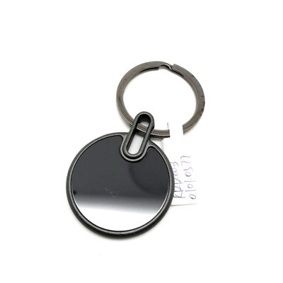 Porta-chaves individual de polibag metal com logotipo personalizado para parceiros de negócios