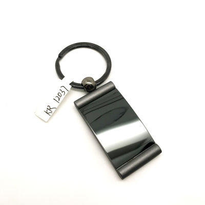 Disponível porta-chaves de liga de zinco para presentes de feiras comerciais
