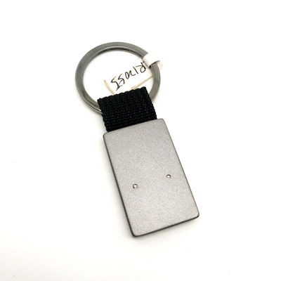 Porta-chaves de liga de zinco com serviços OEM/ODM e pacote individual de sacos