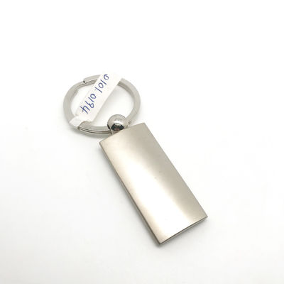 Porta-chaves de metal personalizado com embalagem individual de polibag para publicidade