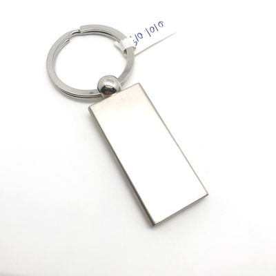Porta-chaves de metal personalizado com embalagem individual de polibag para publicidade