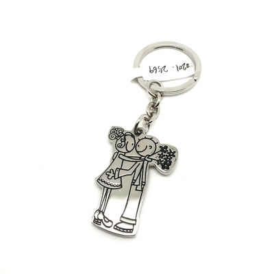 Embalagens individuais de bolsas de polipropileno para porta-chaves de metal com OEM/ODM disponíveis