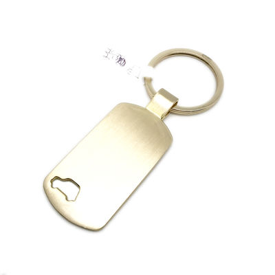 Porta-chaves de metal durável com material de liga de zinco como foto