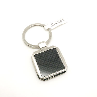 Disponível OEM/ODM Metal Keychain Holder com logotipo personalizado