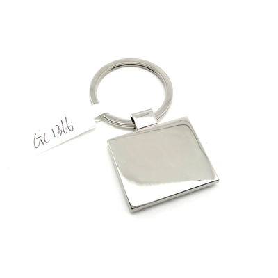 Porta-chaves de metal logotipo personalizado Feito de material de liga de zinco