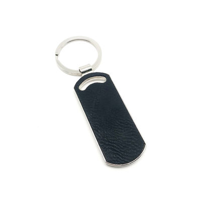 Disponível logotipo personalizado Metal Keychain Holder para Keychains