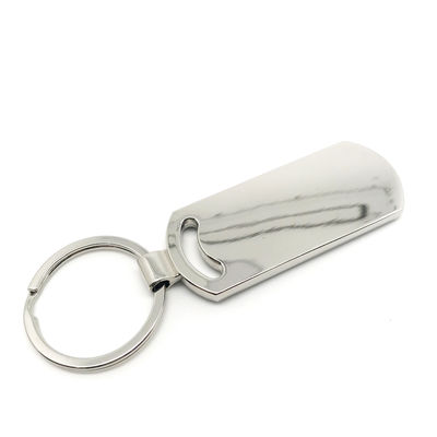 Disponível logotipo personalizado Metal Keychain Holder para Keychains