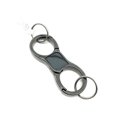 Porta-chaves de liga de zinco para prazo de pagamento duradouro TT e design personalizado