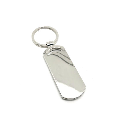 Disponível logotipo personalizado Metal Keychain Holder para Keychains