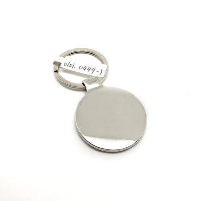 Porta-chaves de metal de prata Solução durável e prática