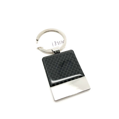 Disponível porta-chaves de metal com logotipo personalizado para OEM / ODM