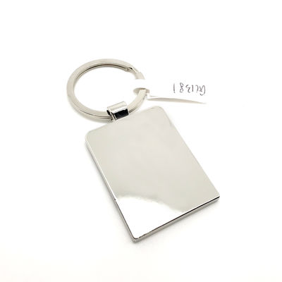Disponível porta-chaves de metal com logotipo personalizado para OEM / ODM