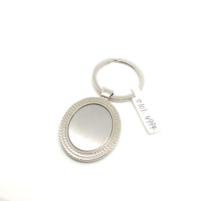 Logotipo personalizado Porta-chave de metal personalizado para pacote de poli-saco individual personalizado