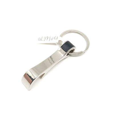 Chave de chave de níquel brilhante, abre garrafas, combinação de souvenirs