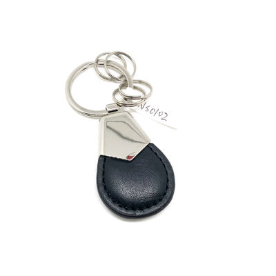 Keychain de couro durável em várias cores e desenhos para organização de chaves estilosas