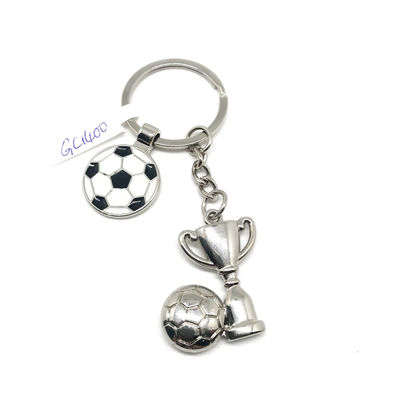 Chaveira de chave de metal de forma óssea Eco-friendly Trendy Embellished Key Holder para segurar chaves