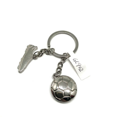 Chave de chave de metal da moda assortida com logotipo com óleo durável para uso diário