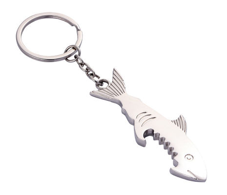 Chaveira de metal assortada com logotipo de forma personalizada para campanhas de lembranças personalizadas