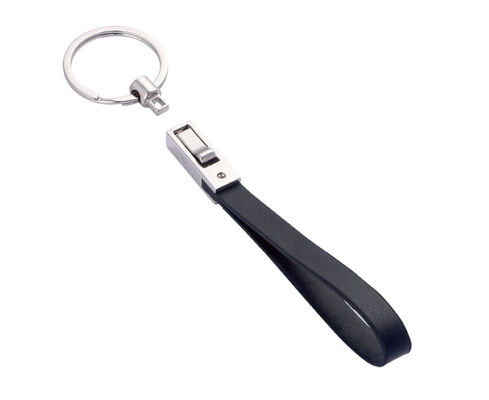 Chaves de chave de couro de estilo clássico - Coleção de porta-chaves personalizáveis duráveis