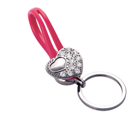 Logotipo cheio de óleo Metal Keychain Forma personalizada para segurar chaves Design bonito
