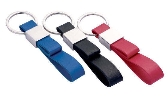 Chaves de chave de couro clássico em várias cores para organização de chave elegante