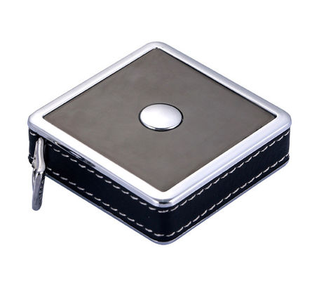 Faixa de PU retrátil de dois lados personalizada Medida de lâmina de 12 mm 150 mm / 60 polegadas Precisão de alcance em várias formas