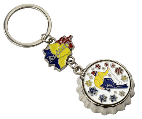 Chaveiro Funcional Personalizado com Formato Adorável Porta-Chaves de Metal Leve