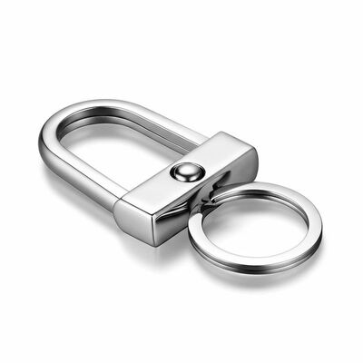 Porta-chave de metal durável Porta-chave de liga de zinco que fornece capacidades fortes e seguras de segurar chaves