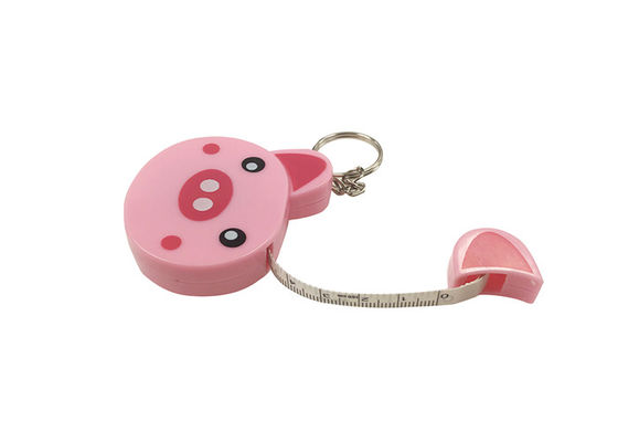 Os ABS animais bonitos de Measuring Tape Sewing do alfaiate plástico moldam a impressão de Digitas